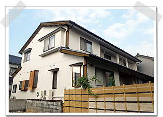 塗り替え事例　富山県魚津市 T・S様　住宅外壁の塗り替え事例