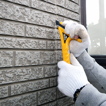 住宅外壁 サイディング塗り替えの下地処理