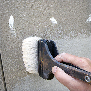 住宅外壁 サイディング塗り替えの下地塗装