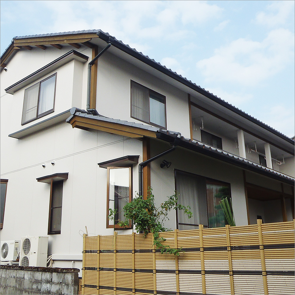 富山県魚津市 T・S様　住宅外壁の塗り替え事例を追加しました