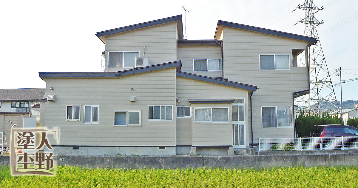 富山県高岡市 H・M様　住宅 屋根・外壁の塗り替え事例を追加しました