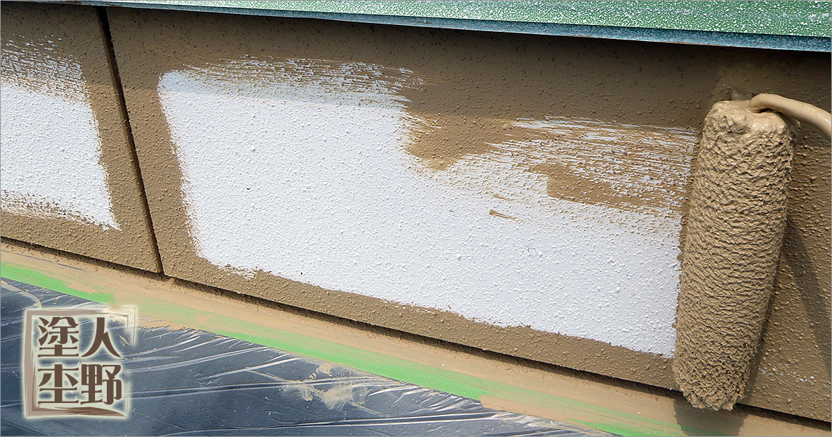 富山県高岡市 住宅外壁　仕上げ塗装